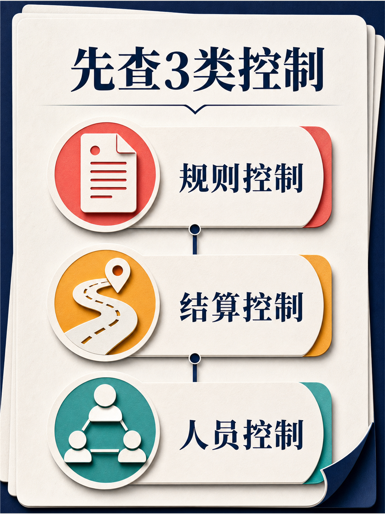规则控制结算控制和人员控制三条责任判断线
